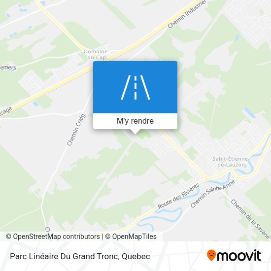 Parc Linéaire Du Grand Tronc plan