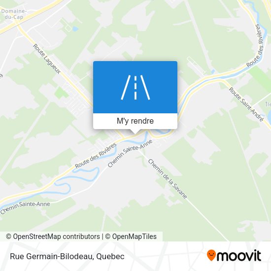 Rue Germain-Bilodeau plan