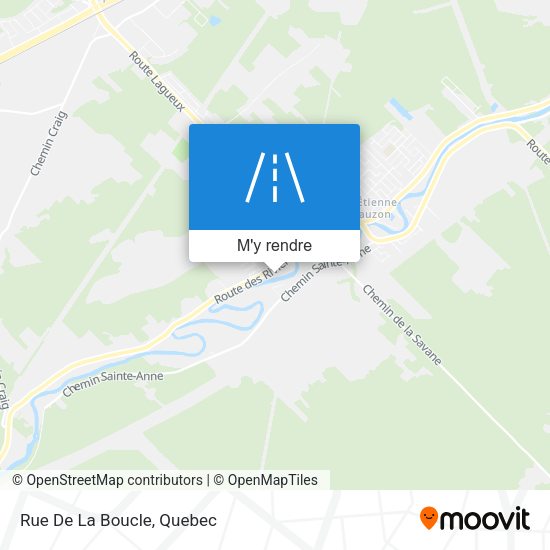 Rue De La Boucle plan