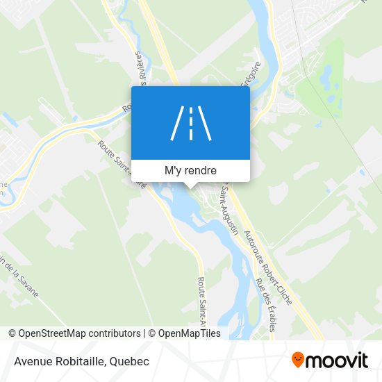Avenue Robitaille plan