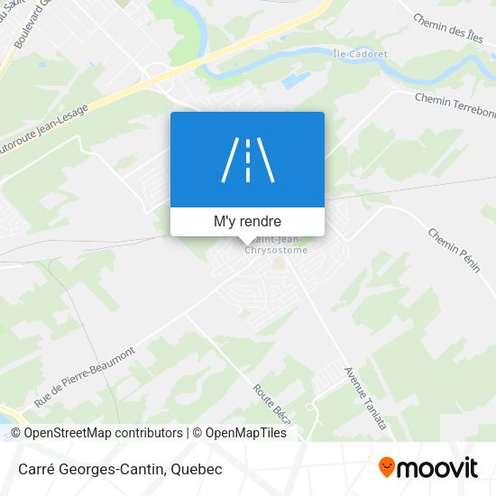 Carré Georges-Cantin plan
