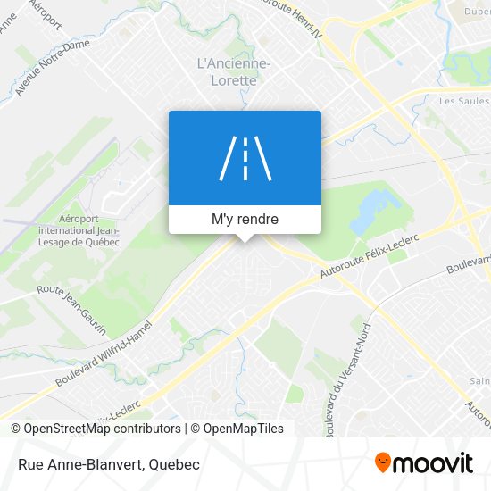 Rue Anne-Blanvert plan