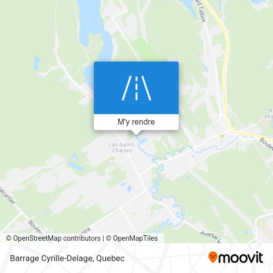 Barrage Cyrille-Delage plan
