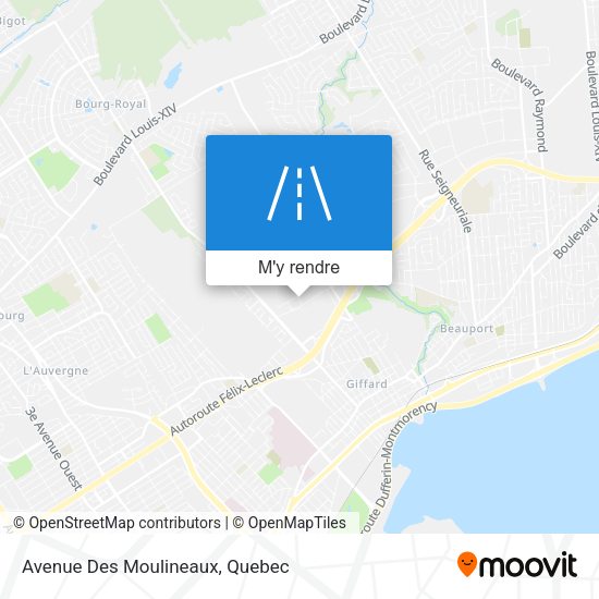 Avenue Des Moulineaux plan
