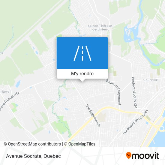 Avenue Socrate plan