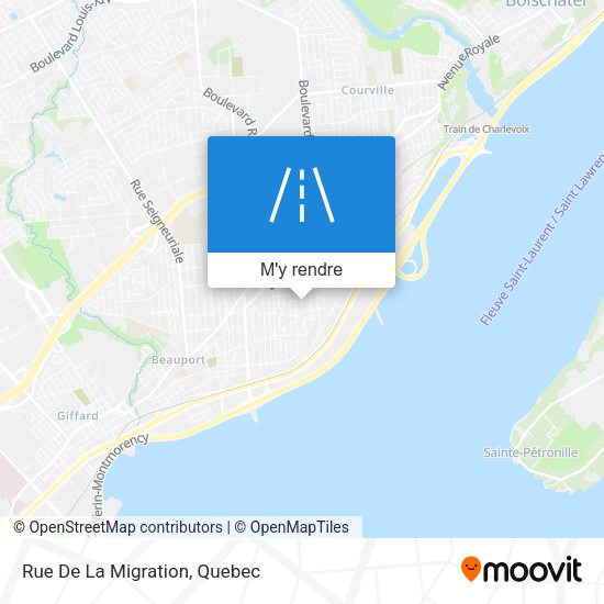 Rue De La Migration plan