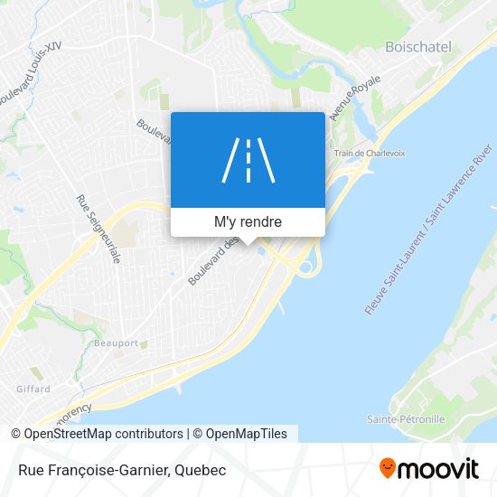Rue Françoise-Garnier plan