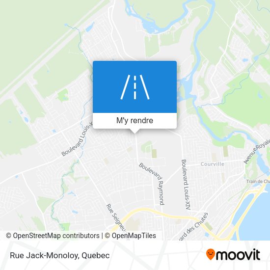 Rue Jack-Monoloy plan