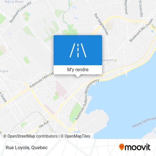Rue Loyola plan