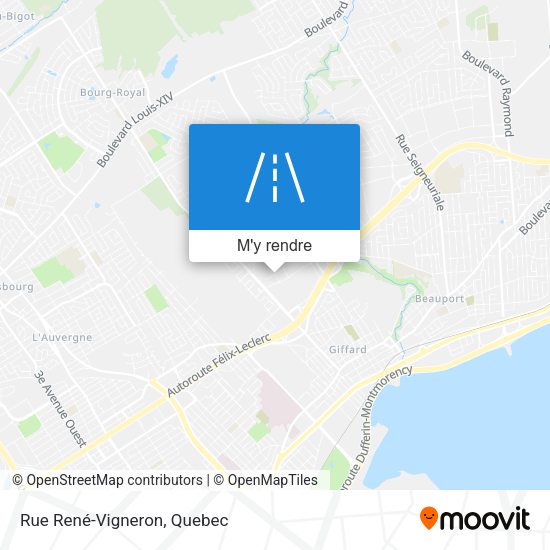 Rue René-Vigneron plan