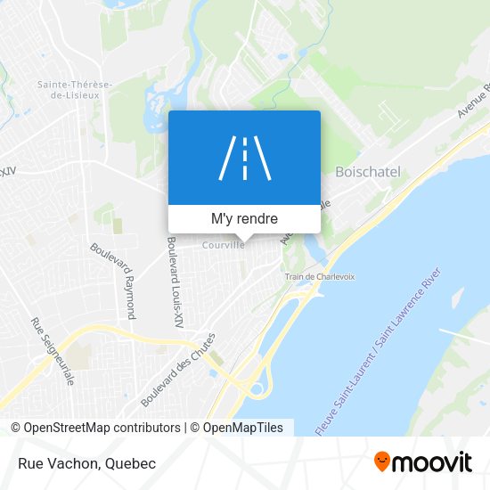 Rue Vachon plan
