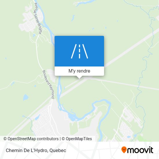 Chemin De L'Hydro plan