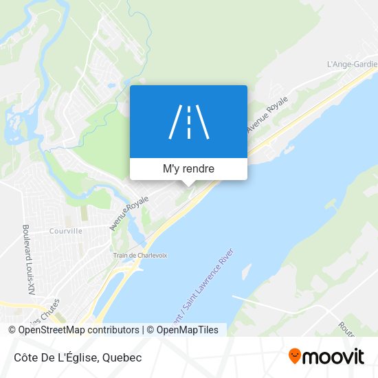 Côte De L'Église plan