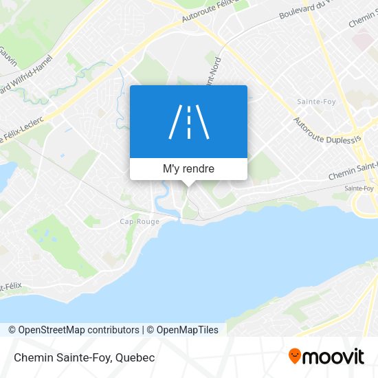 Chemin Sainte-Foy plan