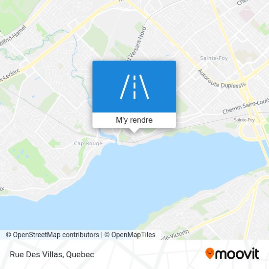 Rue Des Villas plan
