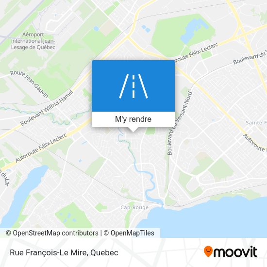 Rue François-Le Mire plan