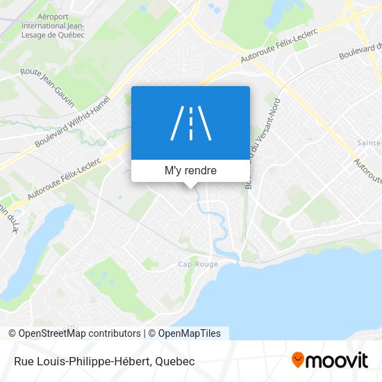 Rue Louis-Philippe-Hébert plan