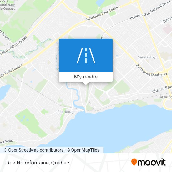 Rue Noirefontaine plan