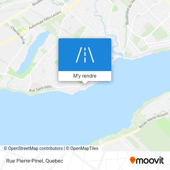 Rue Pierre-Pinel plan