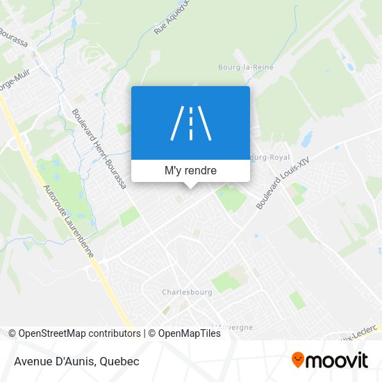 Avenue D'Aunis plan