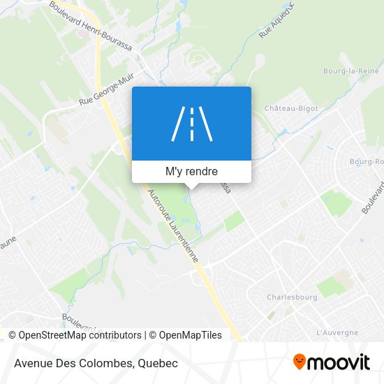 Avenue Des Colombes plan