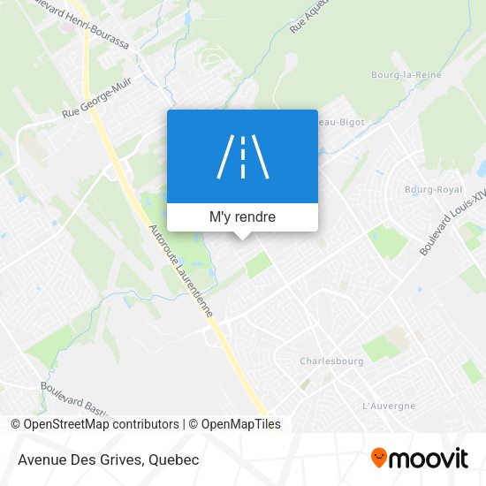 Avenue Des Grives plan