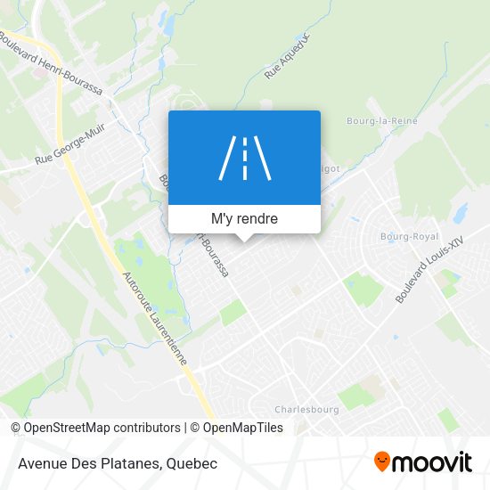 Avenue Des Platanes plan