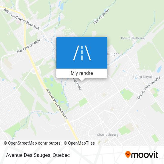 Avenue Des Sauges plan