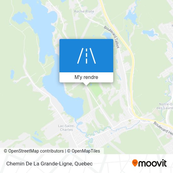Chemin De La Grande-Ligne plan