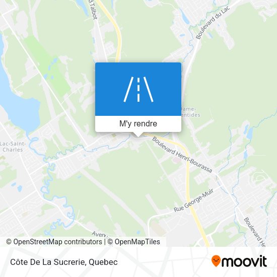 Côte De La Sucrerie plan