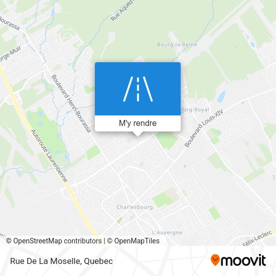 Rue De La Moselle plan