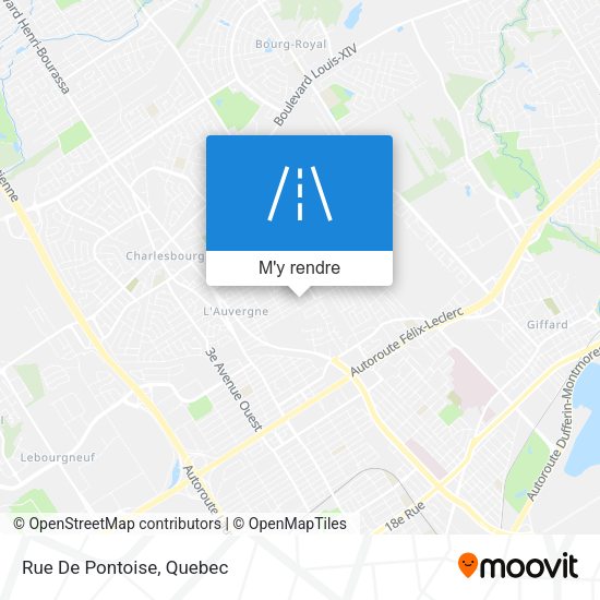 Rue De Pontoise plan