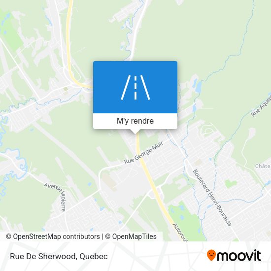 Rue De Sherwood plan
