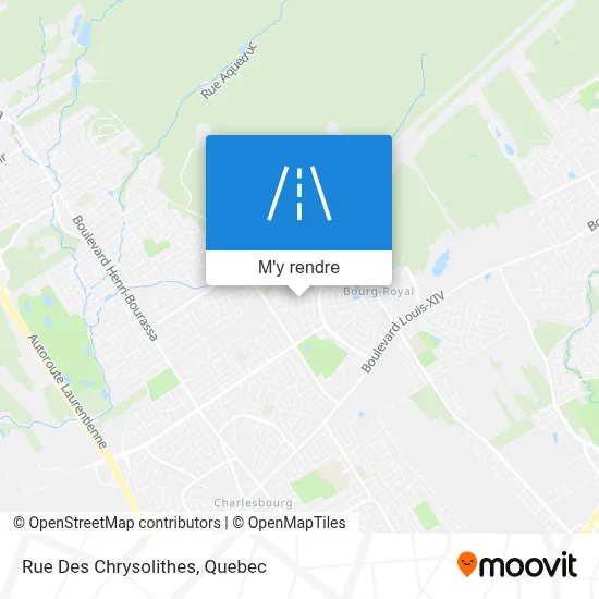 Rue Des Chrysolithes plan