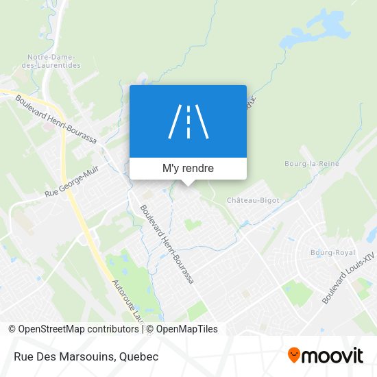 Rue Des Marsouins plan