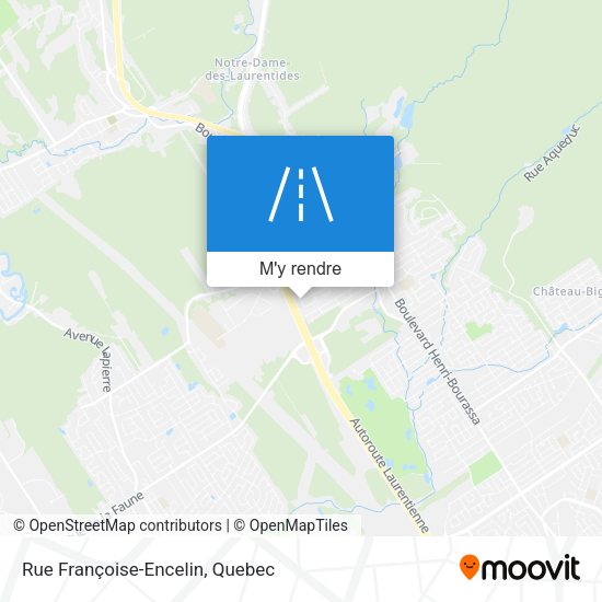 Rue Françoise-Encelin plan