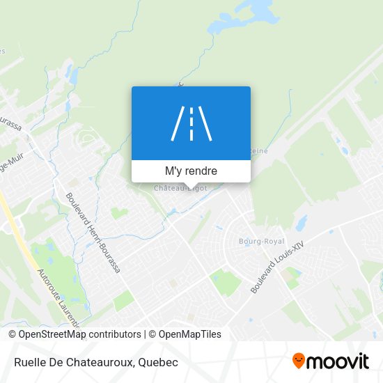 Ruelle De Chateauroux plan