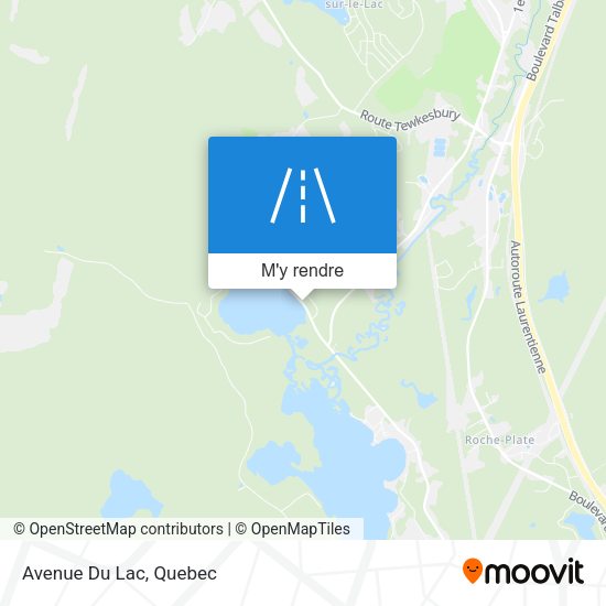 Avenue Du Lac plan