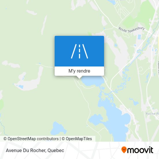 Avenue Du Rocher plan