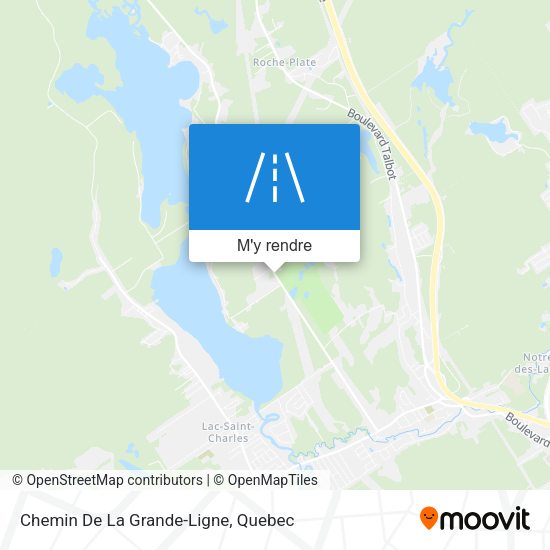 Chemin De La Grande-Ligne plan