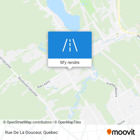 Rue De La Douceur plan
