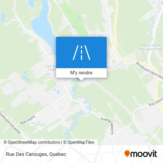 Rue Des Carouges plan