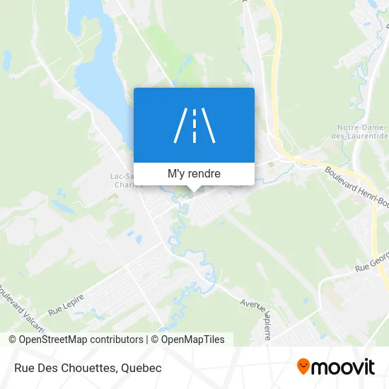 Rue Des Chouettes plan