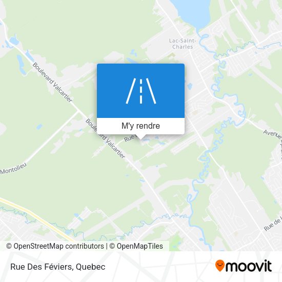 Rue Des Féviers plan