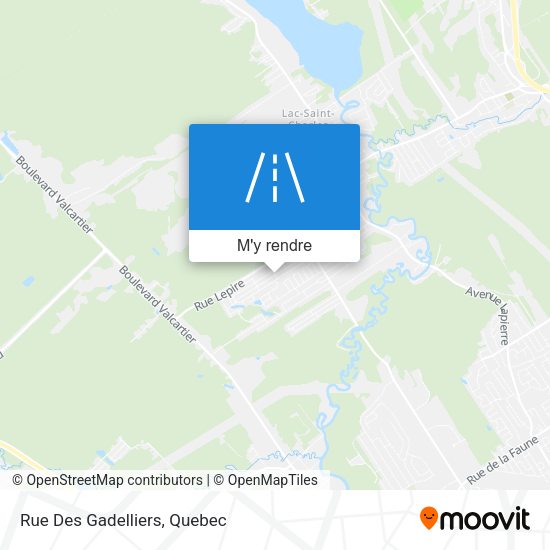 Rue Des Gadelliers plan