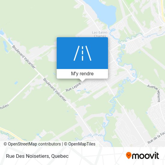Rue Des Noisetiers plan