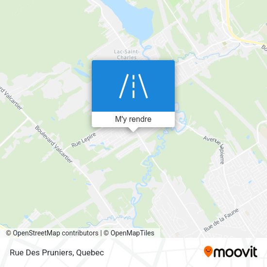 Rue Des Pruniers plan