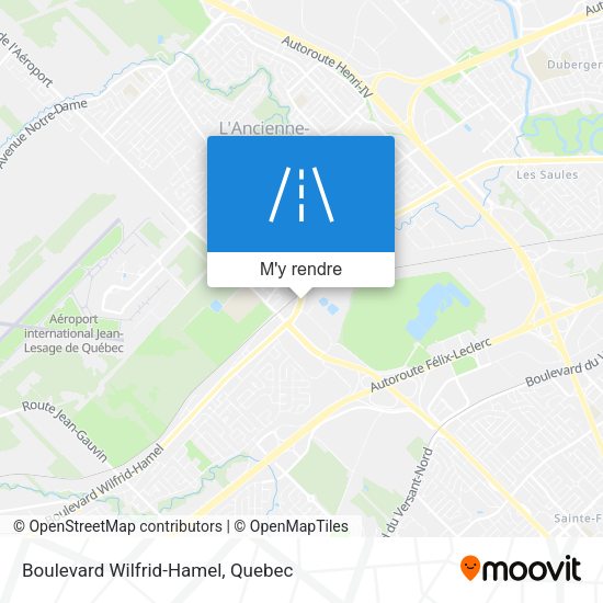 Boulevard Wilfrid-Hamel plan