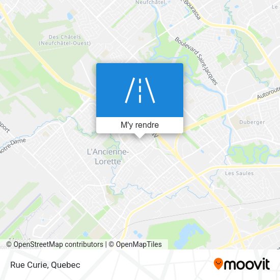Rue Curie plan