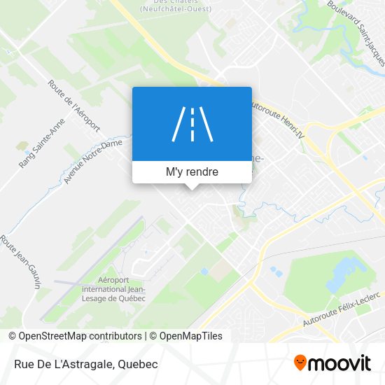 Rue De L'Astragale plan